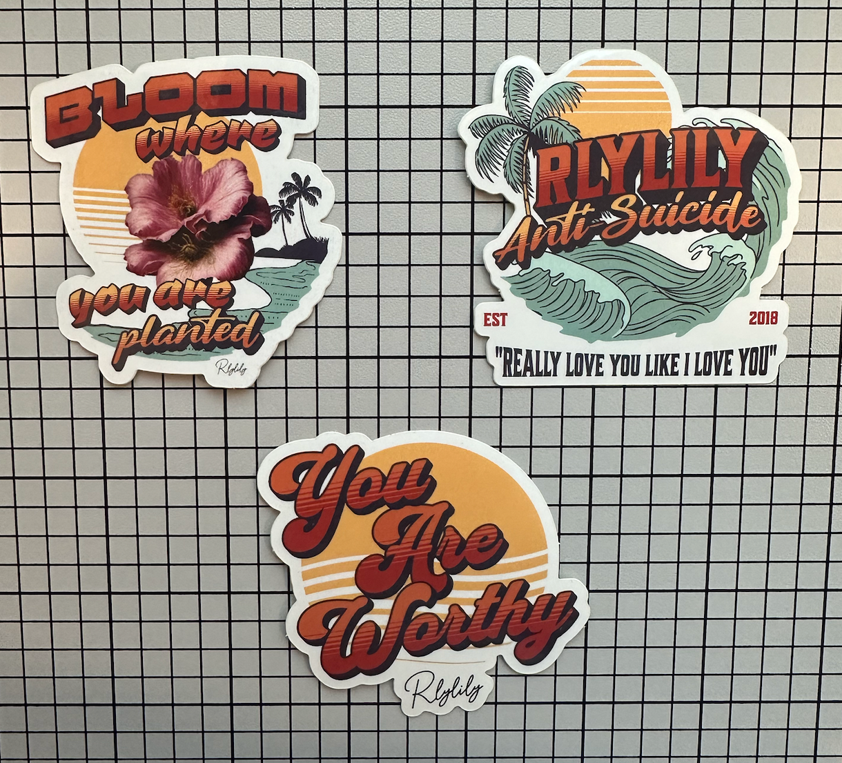 Bloom Where You Are Planted Sticker