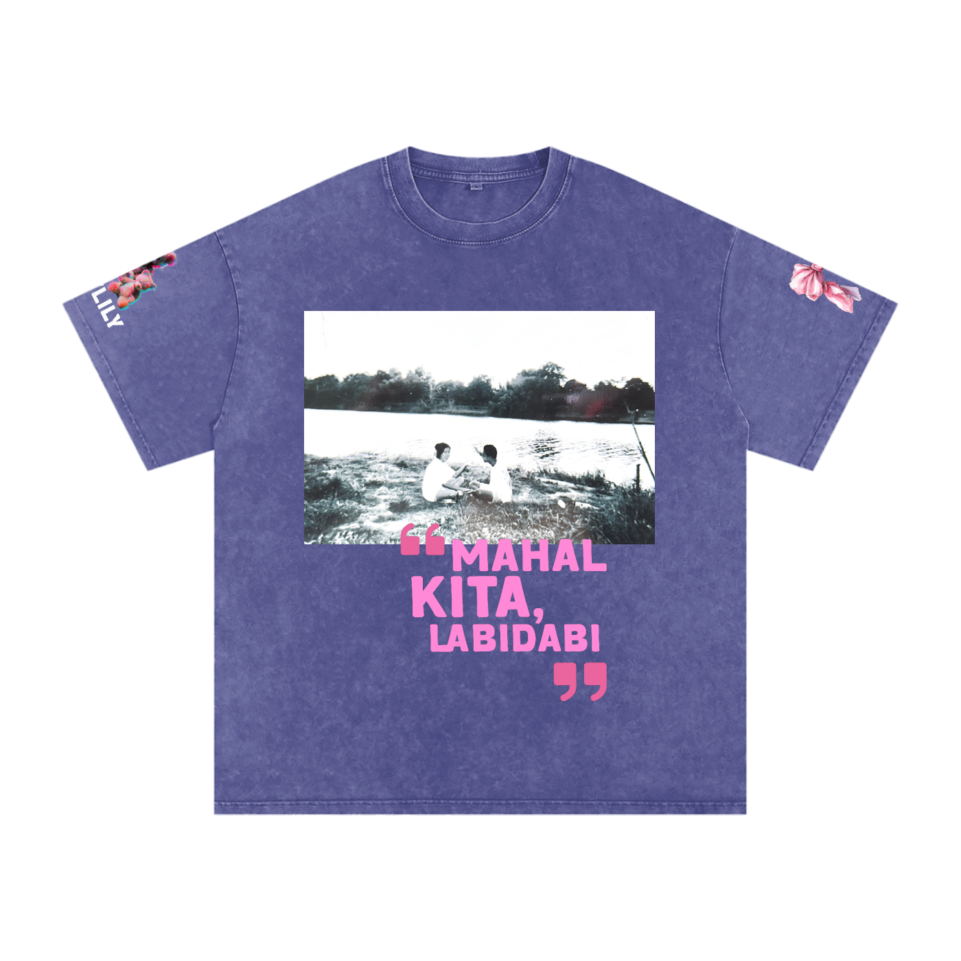 Labidabi ~ Snow Washed Oversized Cotton T-Shirt