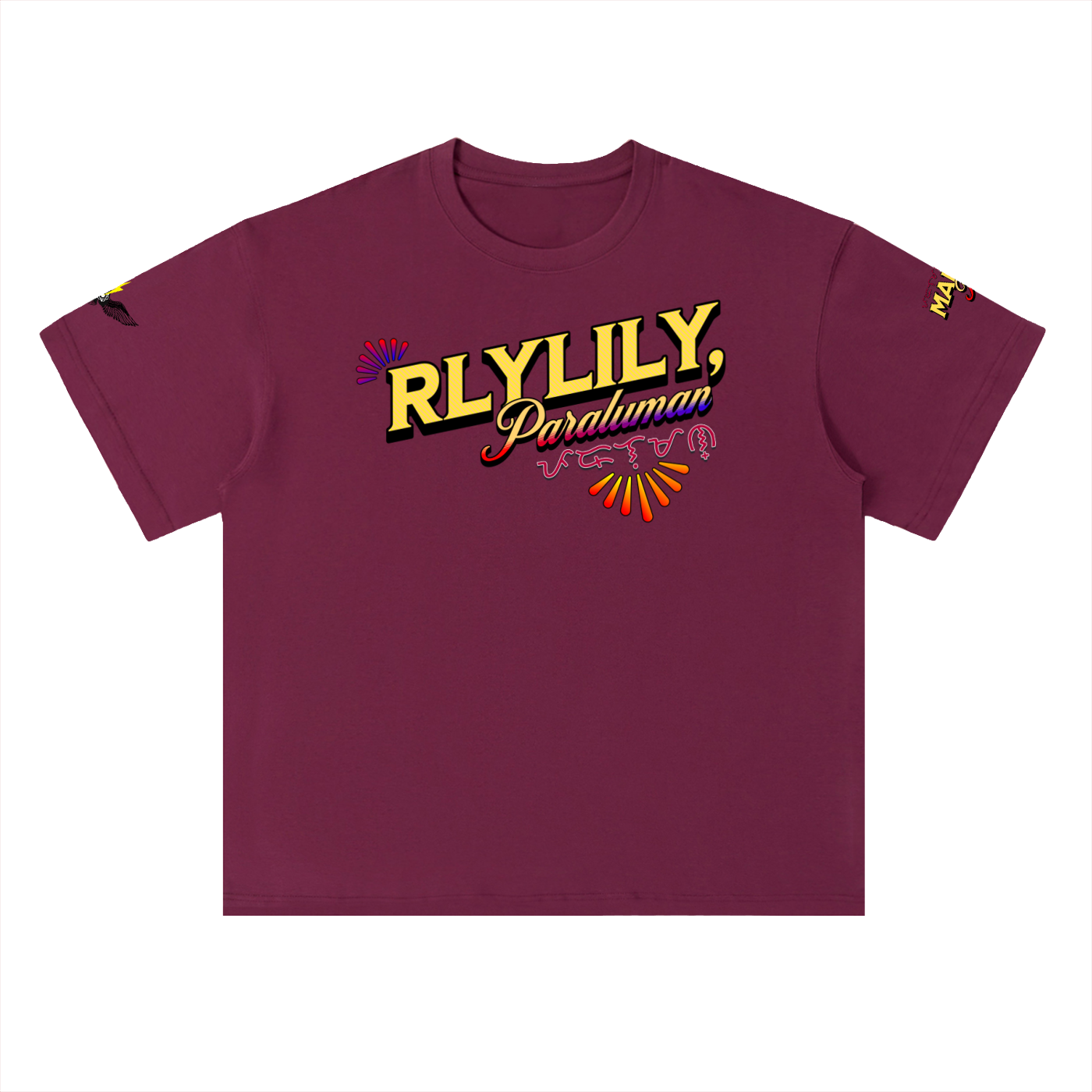 Nandito Kami Tee ~ Heavyweight Drop Shoulder Cotton T-Shirt