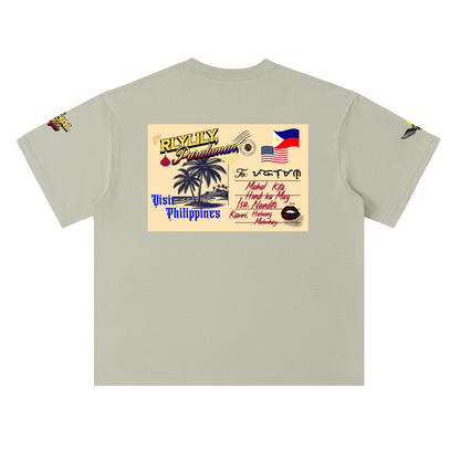 Nandito Kami Tee ~ Heavyweight Drop Shoulder Cotton T-Shirt