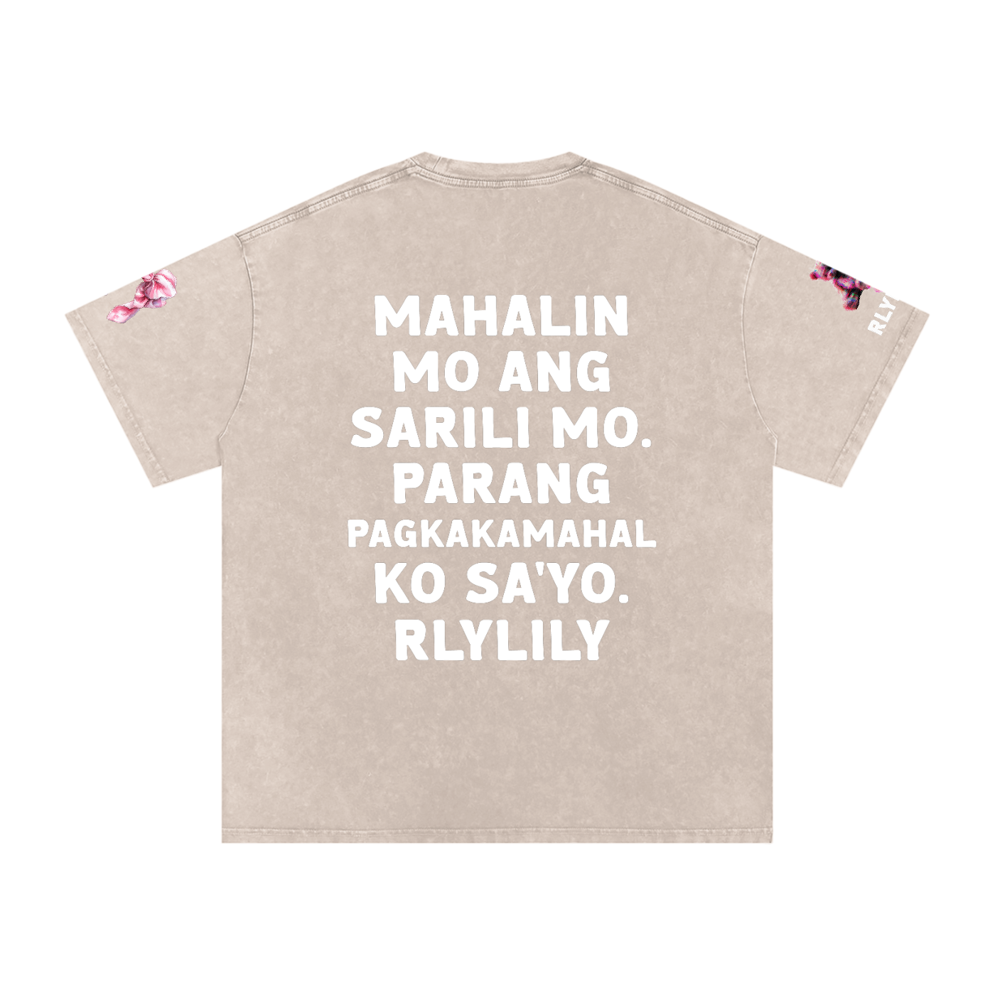 Labidabi ~ Snow Washed Oversized Cotton T-Shirt