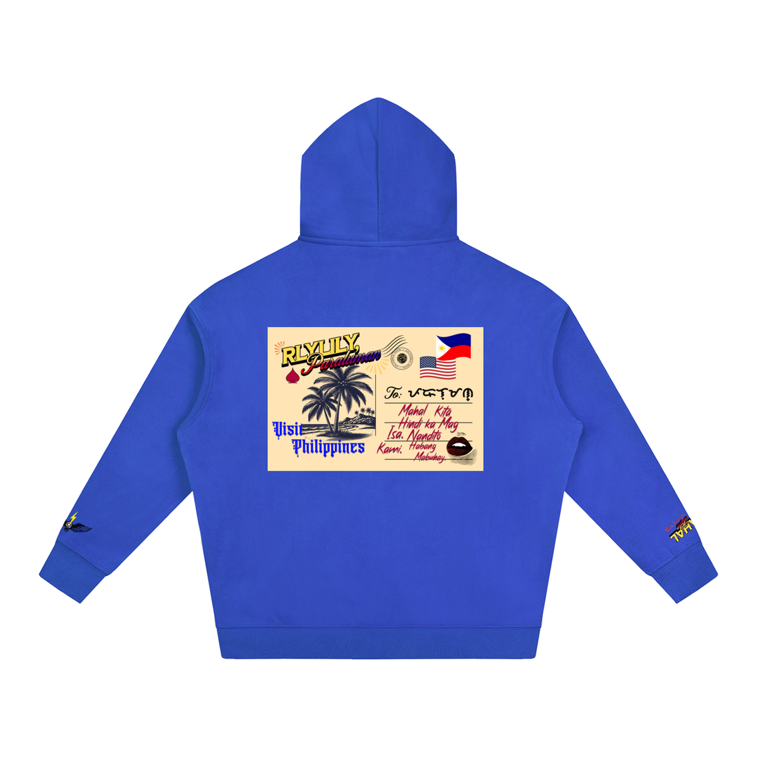 Nandito Kami ~ Oversize Fleeced Hoodie