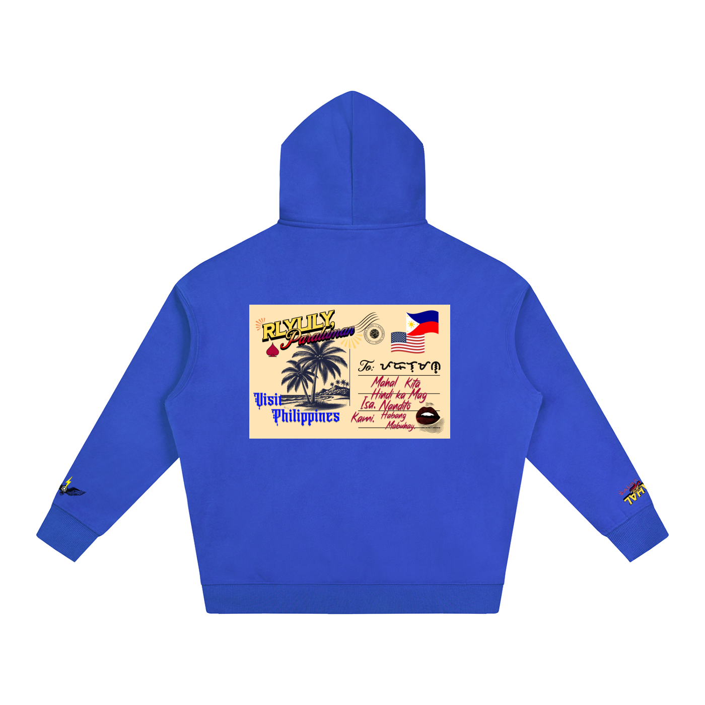 Nandito Kami ~ Oversize Fleeced Hoodie