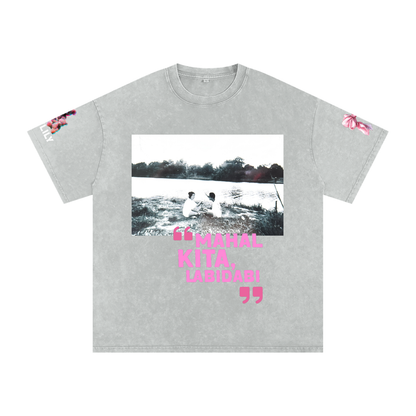 Labidabi ~ Snow Washed Oversized Cotton T-Shirt