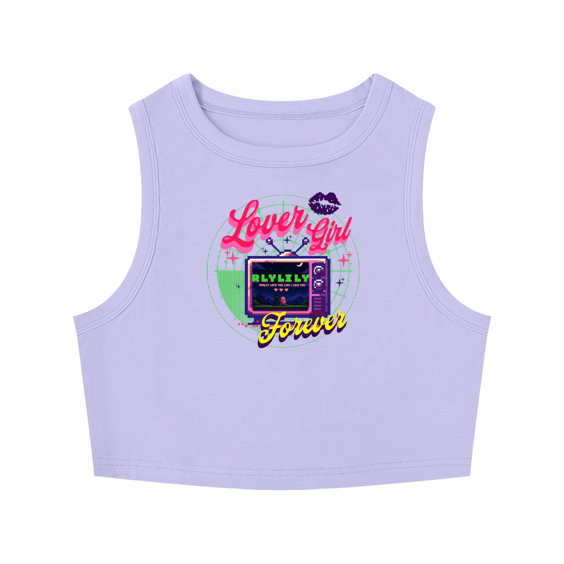 Lover Girl Forever ~ Crop Tank Top