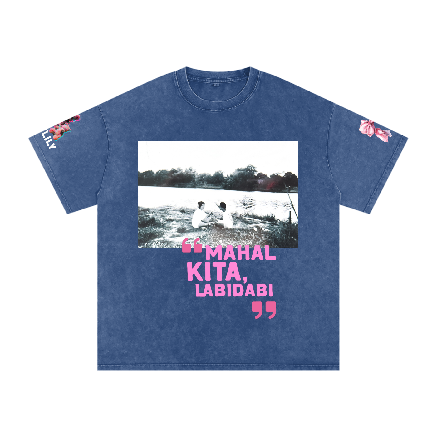 Labidabi ~ Snow Washed Oversized Cotton T-Shirt