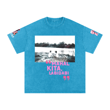 Labidabi ~ Snow Washed Oversized Cotton T-Shirt