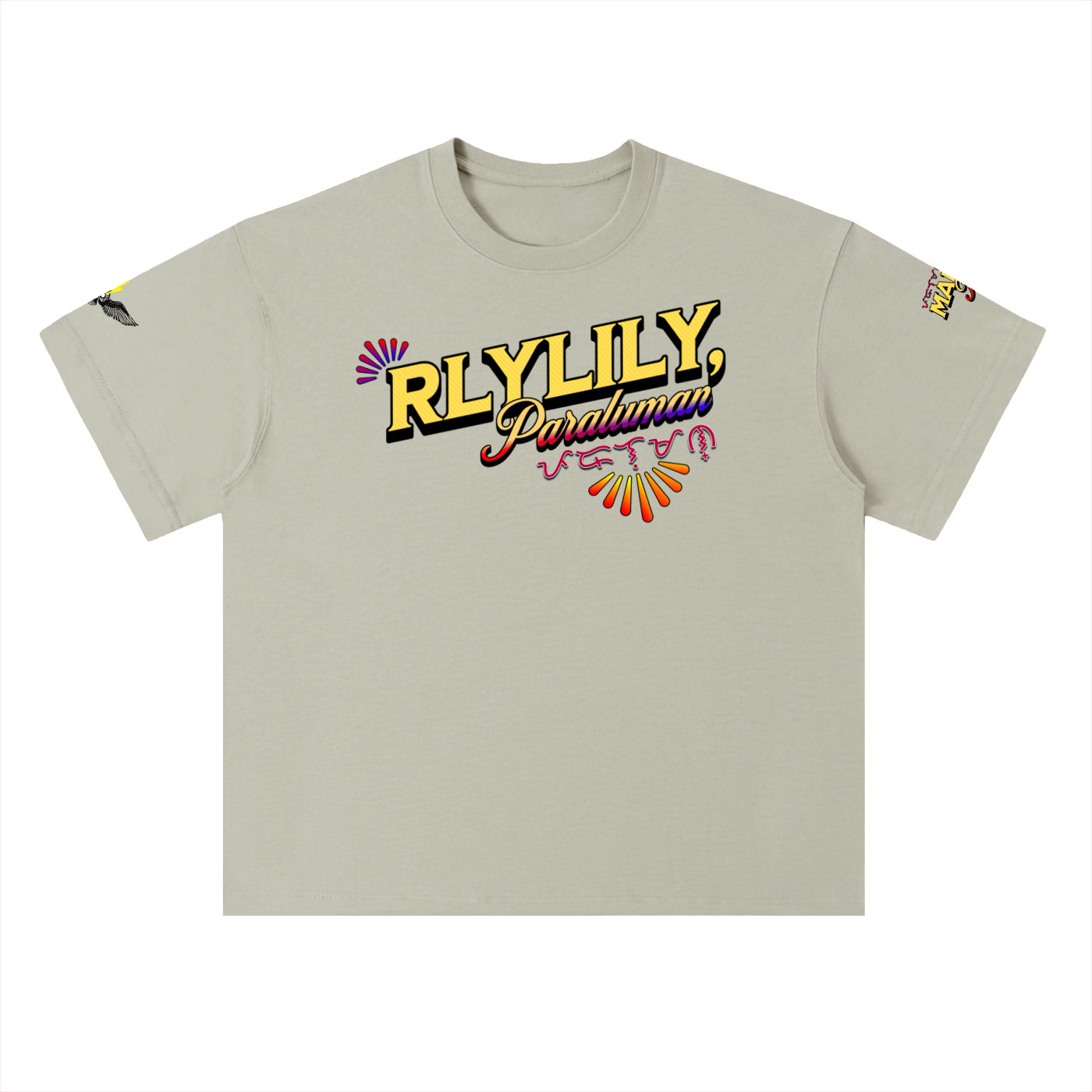 Nandito Kami Tee ~ Heavyweight Drop Shoulder Cotton T-Shirt