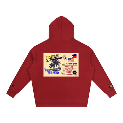 Nandito Kami ~ Oversize Fleeced Hoodie