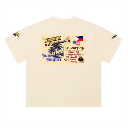 Nandito Kami Tee ~ Heavyweight Drop Shoulder Cotton T-Shirt