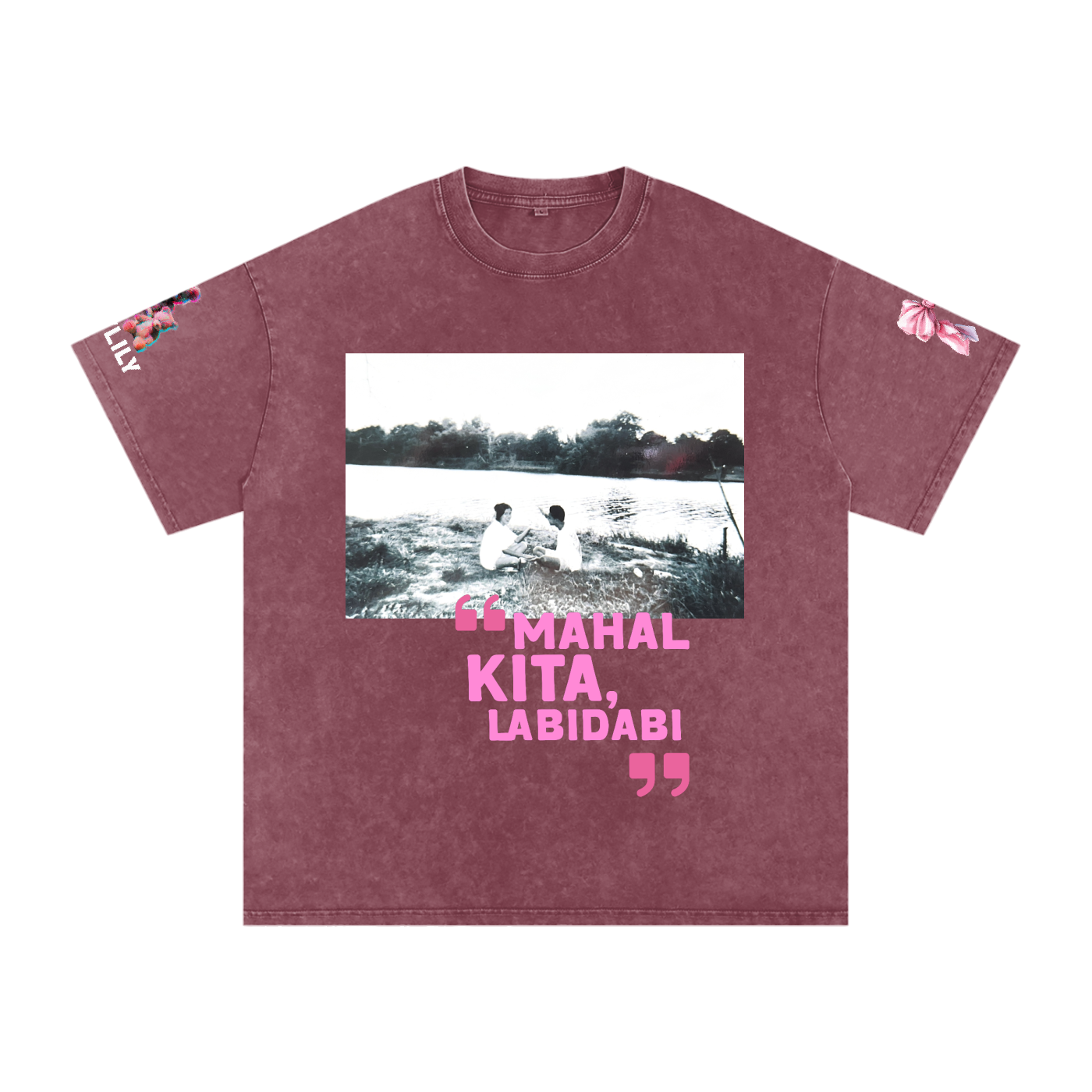 Labidabi ~ Snow Washed Oversized Cotton T-Shirt
