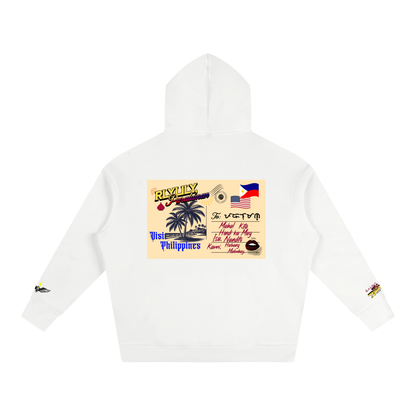 Nandito Kami ~ Oversize Fleeced Hoodie