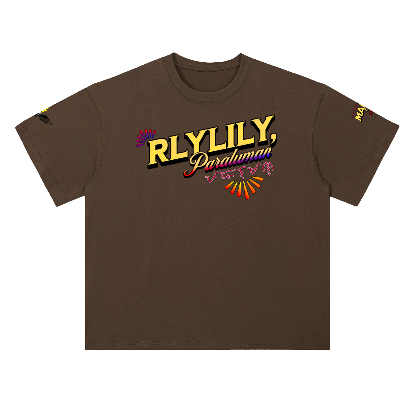 Nandito Kami Tee ~ Heavyweight Drop Shoulder Cotton T-Shirt