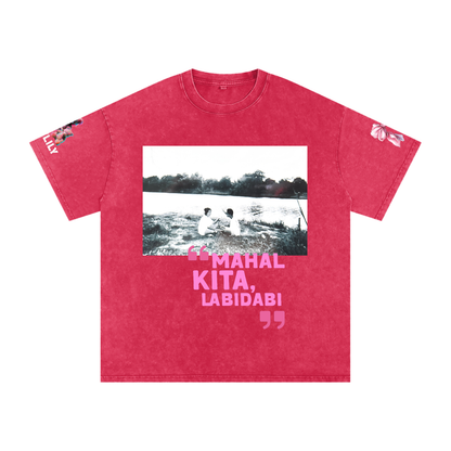 Labidabi ~ Snow Washed Oversized Cotton T-Shirt