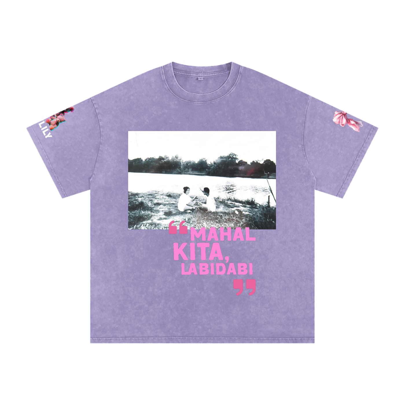Labidabi ~ Snow Washed Oversized Cotton T-Shirt