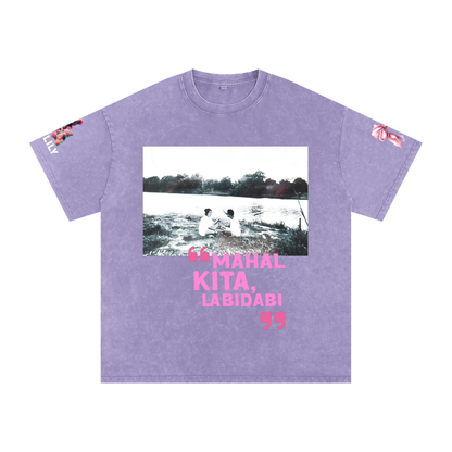 Labidabi ~ Snow Washed Oversized Cotton T-Shirt