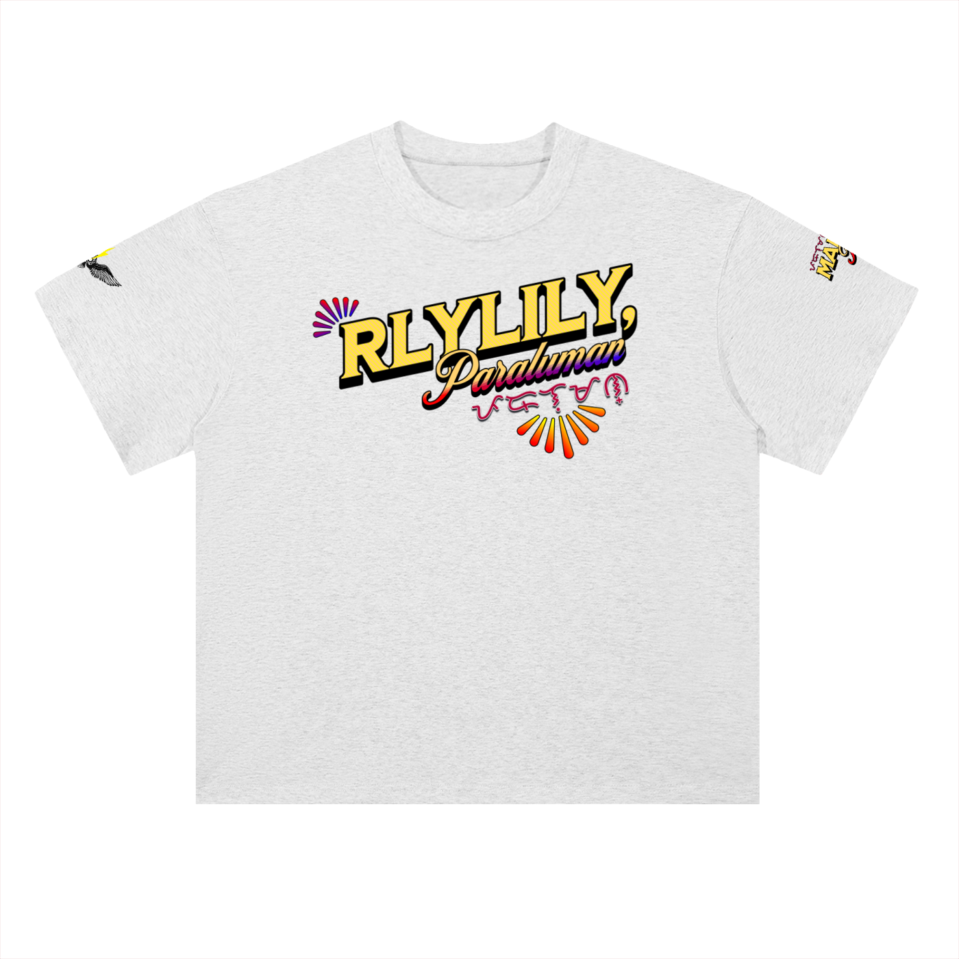 Nandito Kami Tee ~ Heavyweight Drop Shoulder Cotton T-Shirt