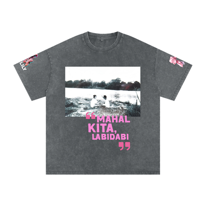 Labidabi ~ Snow Washed Oversized Cotton T-Shirt