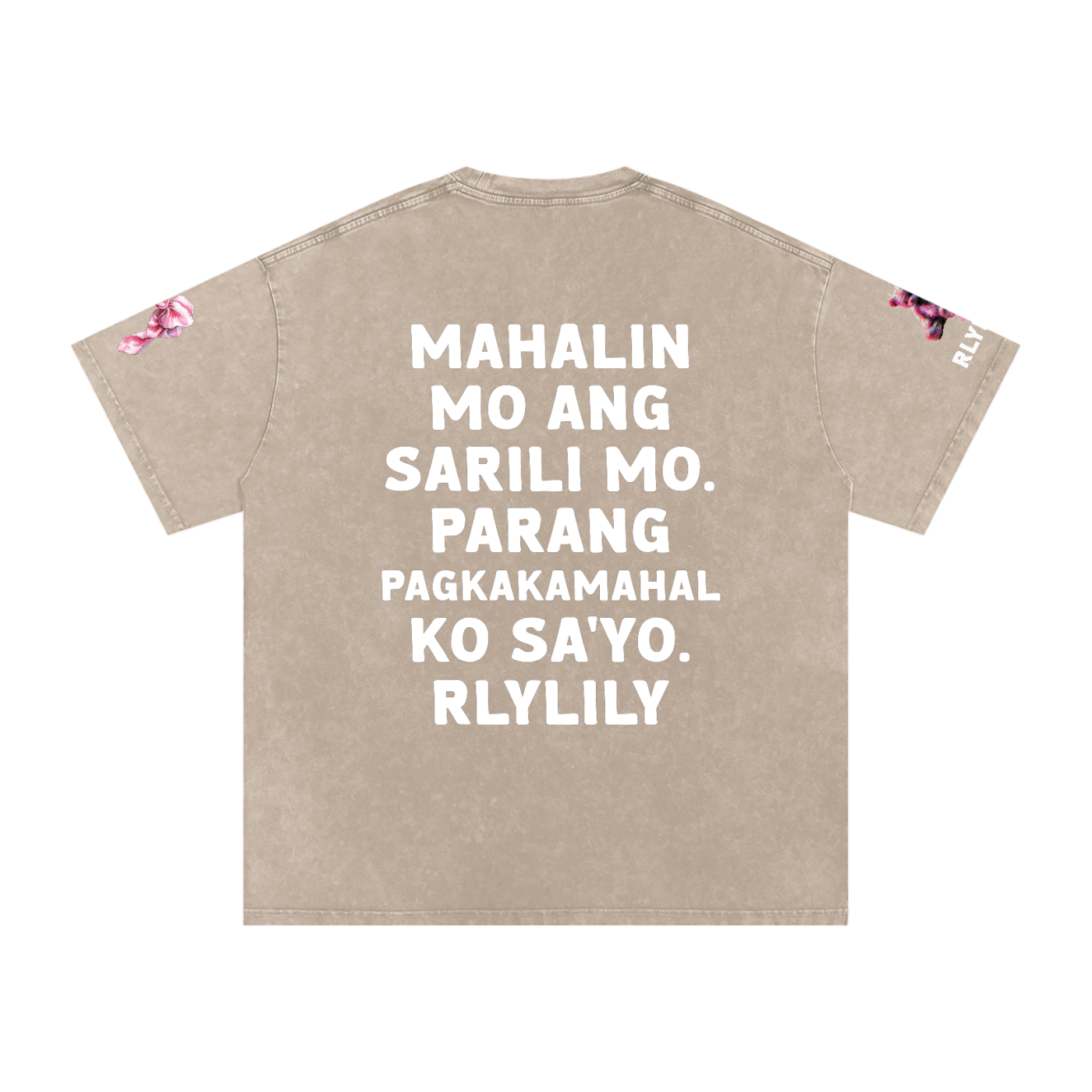 Labidabi ~ Snow Washed Oversized Cotton T-Shirt