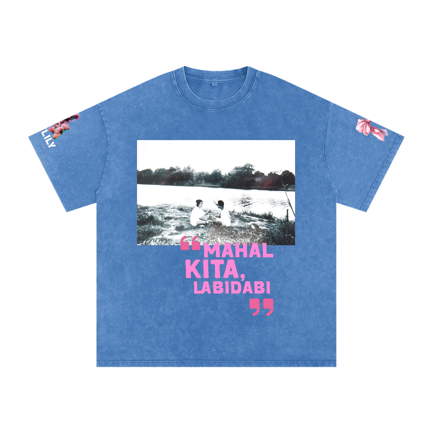Labidabi ~ Snow Washed Oversized Cotton T-Shirt
