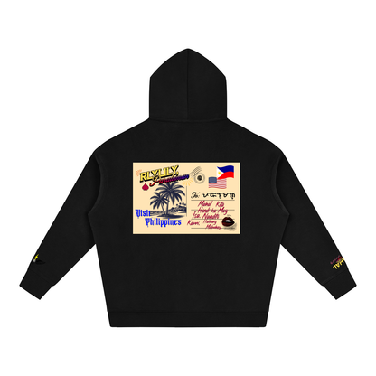 Nandito Kami ~ Oversize Fleeced Hoodie