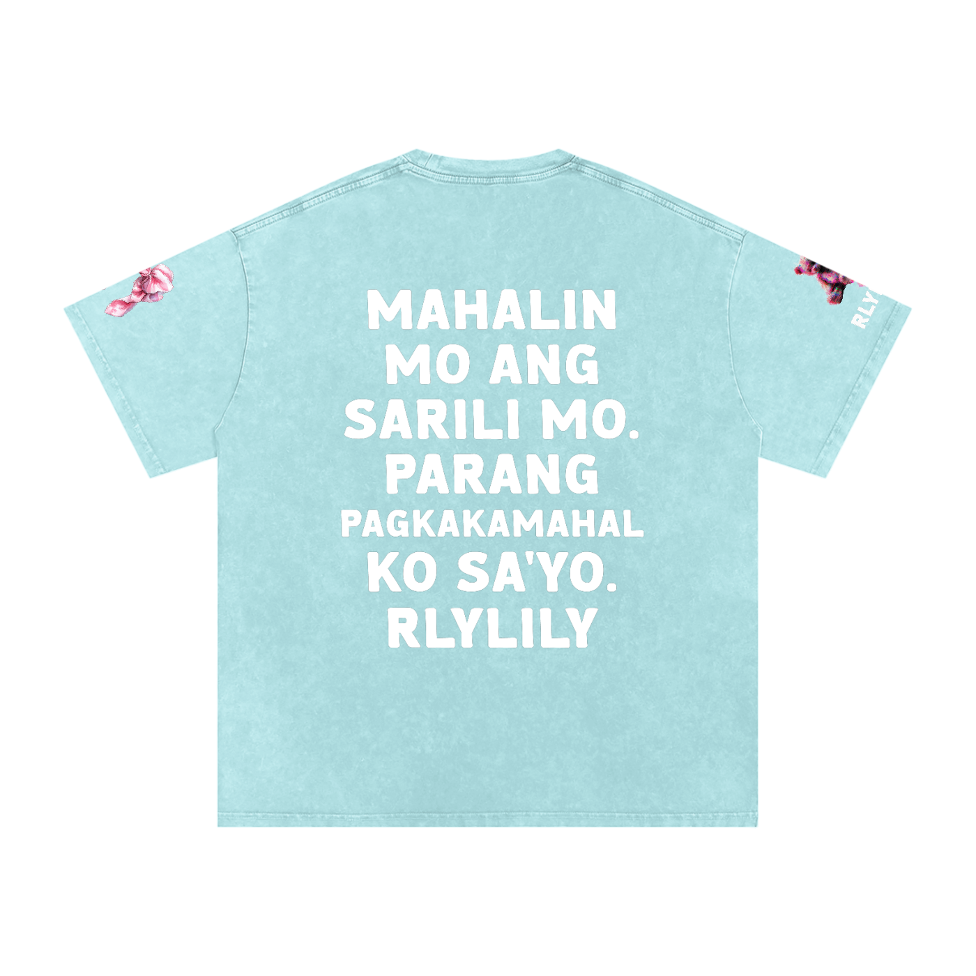Labidabi ~ Snow Washed Oversized Cotton T-Shirt