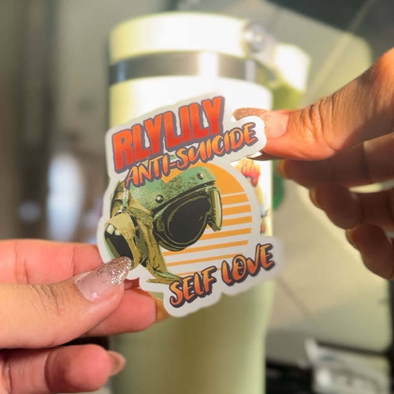 Cranial Anti-Suicide Sticker