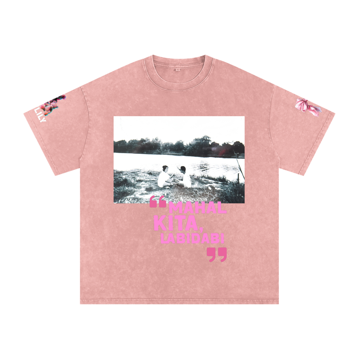 Labidabi ~ Snow Washed Oversized Cotton T-Shirt