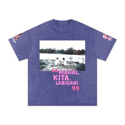 Labidabi ~ Snow Washed Oversized Cotton T-Shirt