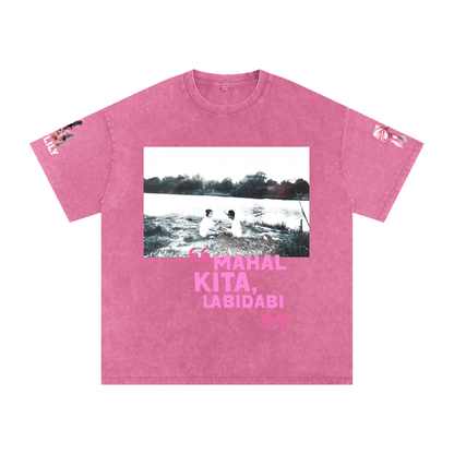 Labidabi ~ Snow Washed Oversized Cotton T-Shirt