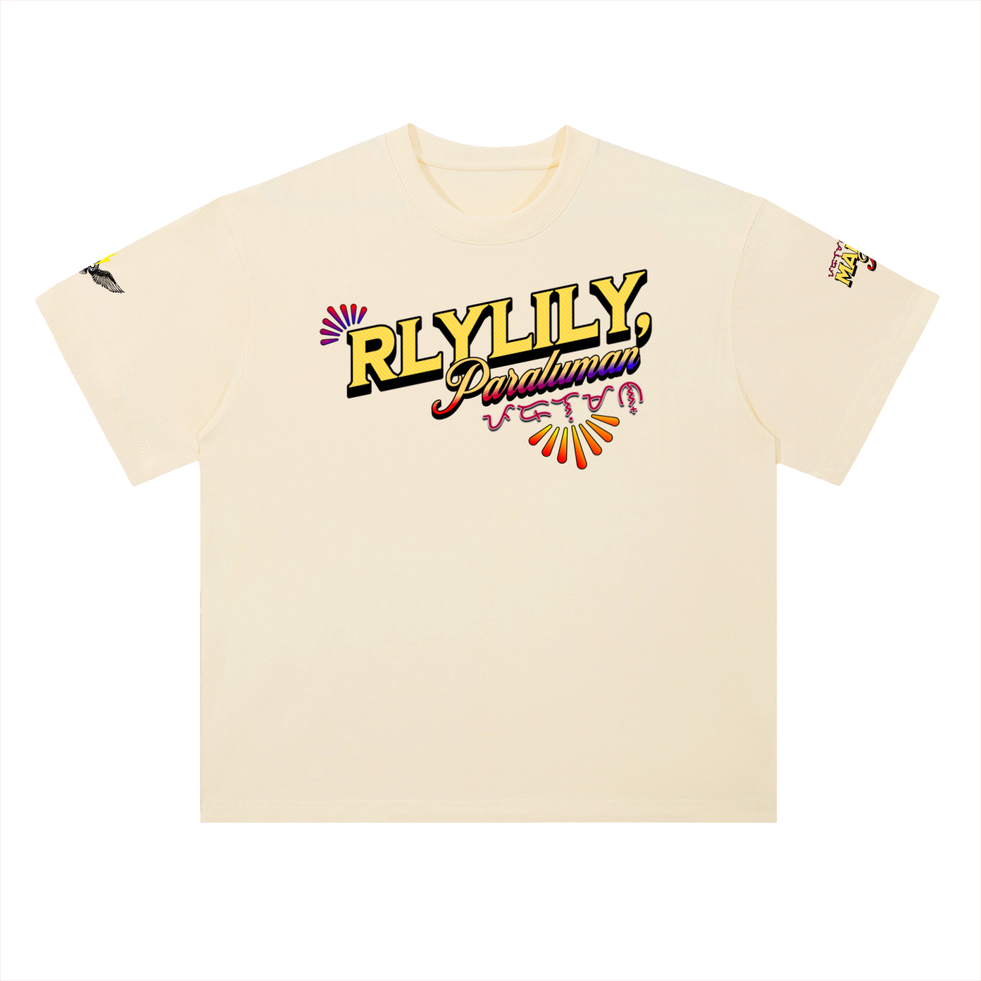 Nandito Kami Tee ~ Heavyweight Drop Shoulder Cotton T-Shirt