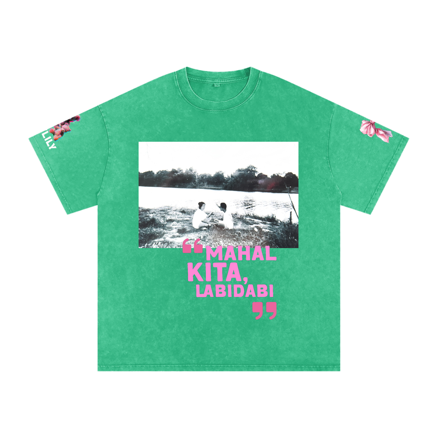 Labidabi ~ Snow Washed Oversized Cotton T-Shirt