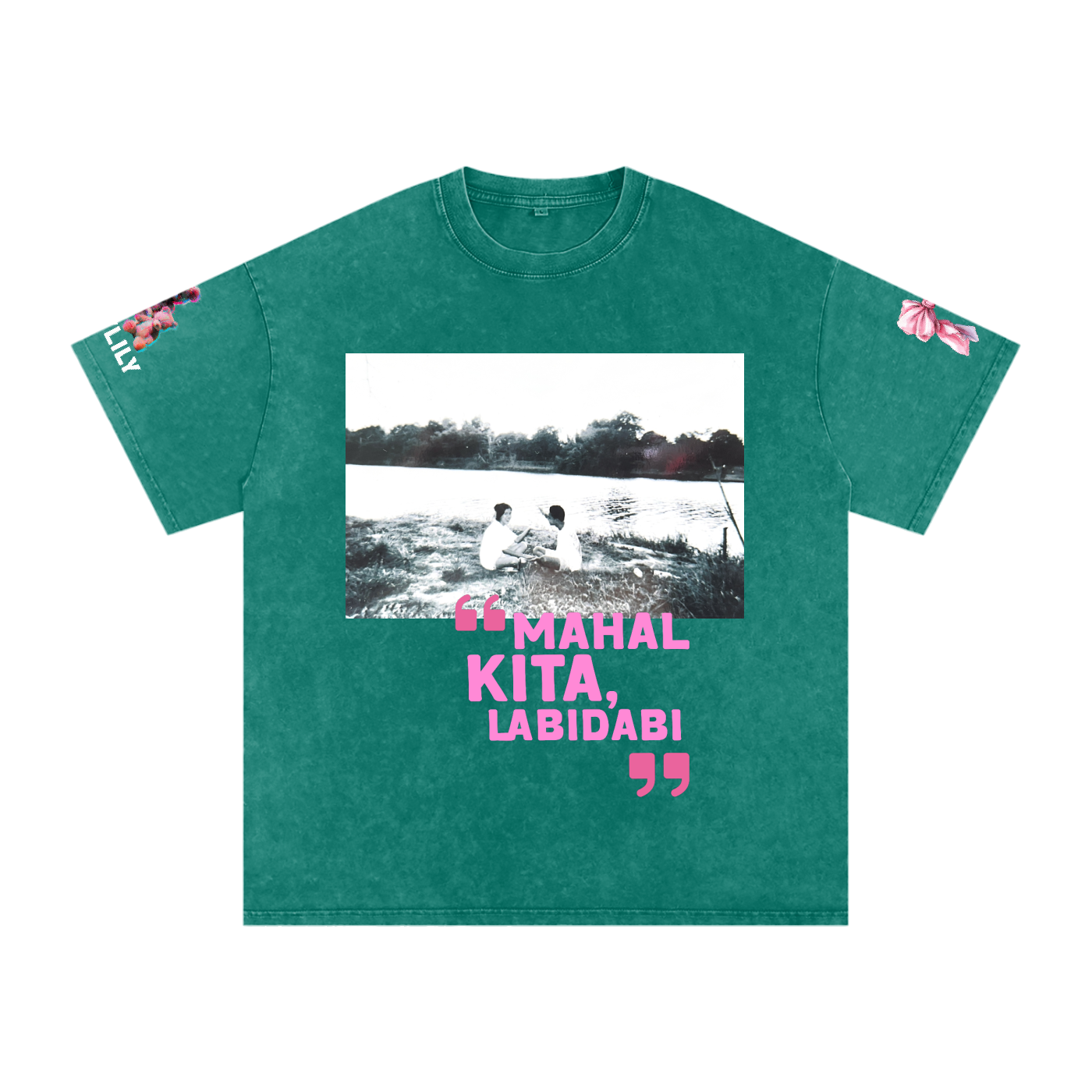 Labidabi ~ Snow Washed Oversized Cotton T-Shirt