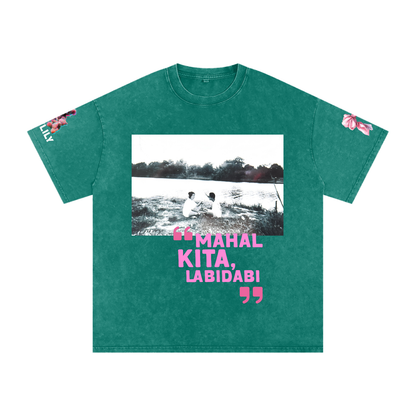 Labidabi ~ Snow Washed Oversized Cotton T-Shirt