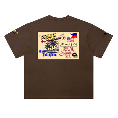 Nandito Kami Tee ~ Heavyweight Drop Shoulder Cotton T-Shirt