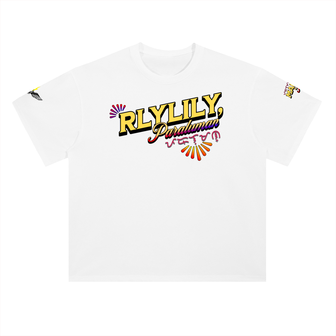 Nandito Kami Tee ~ Heavyweight Drop Shoulder Cotton T-Shirt