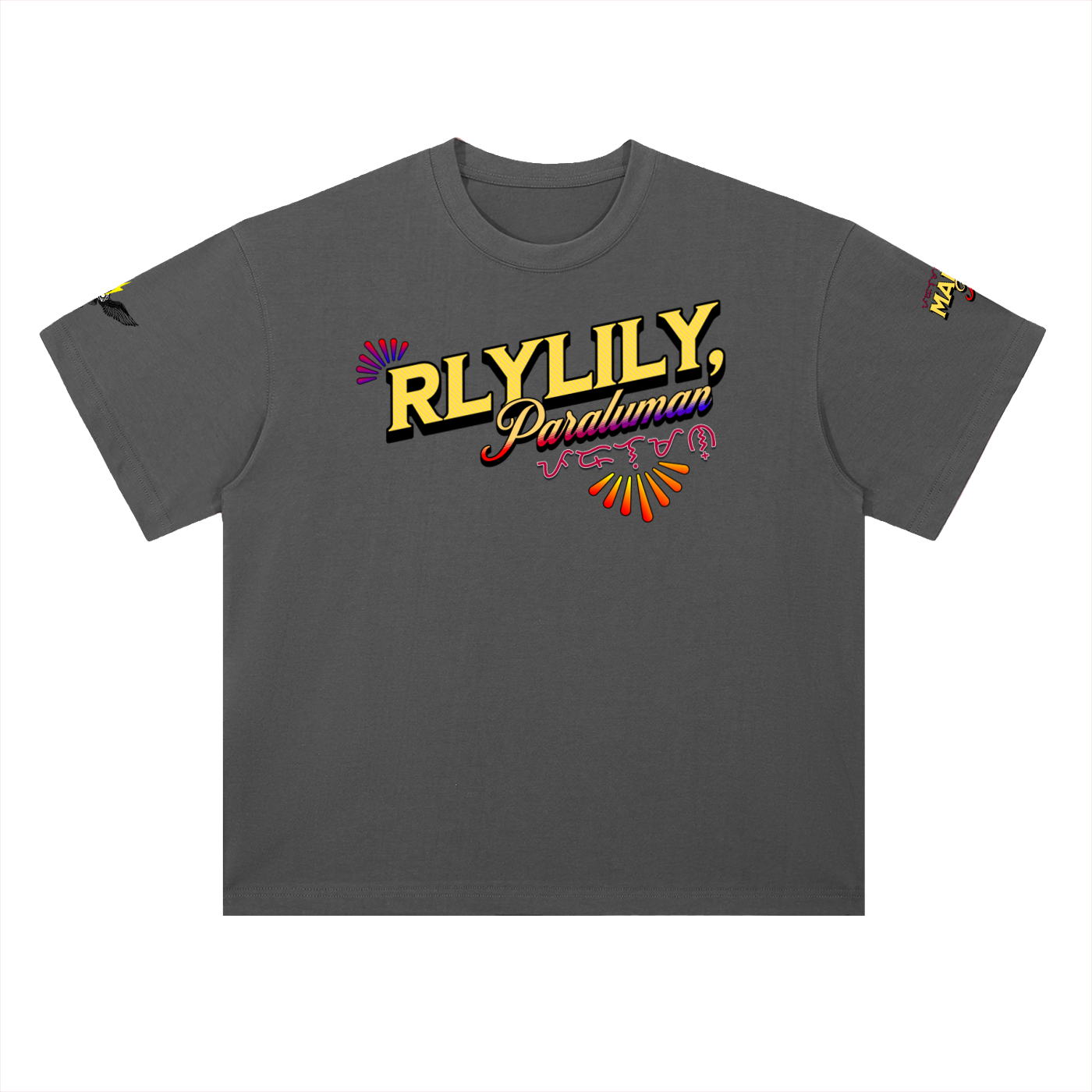 Nandito Kami Tee ~ Heavyweight Drop Shoulder Cotton T-Shirt