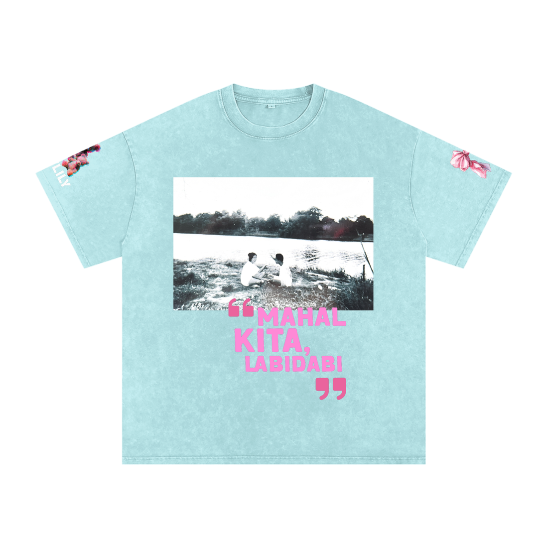 Labidabi ~ Snow Washed Oversized Cotton T-Shirt