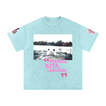 Labidabi ~ Snow Washed Oversized Cotton T-Shirt