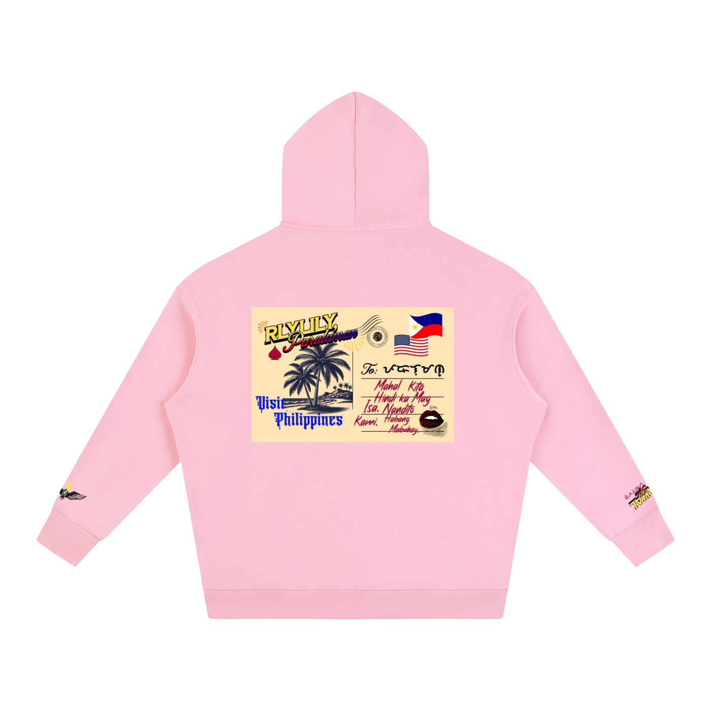 Nandito Kami ~ Oversize Fleeced Hoodie