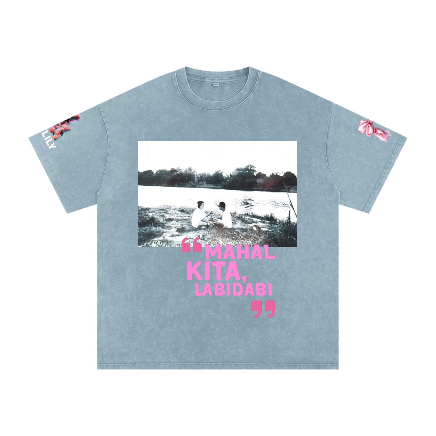 Labidabi ~ Snow Washed Oversized Cotton T-Shirt
