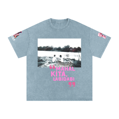 Labidabi ~ Snow Washed Oversized Cotton T-Shirt